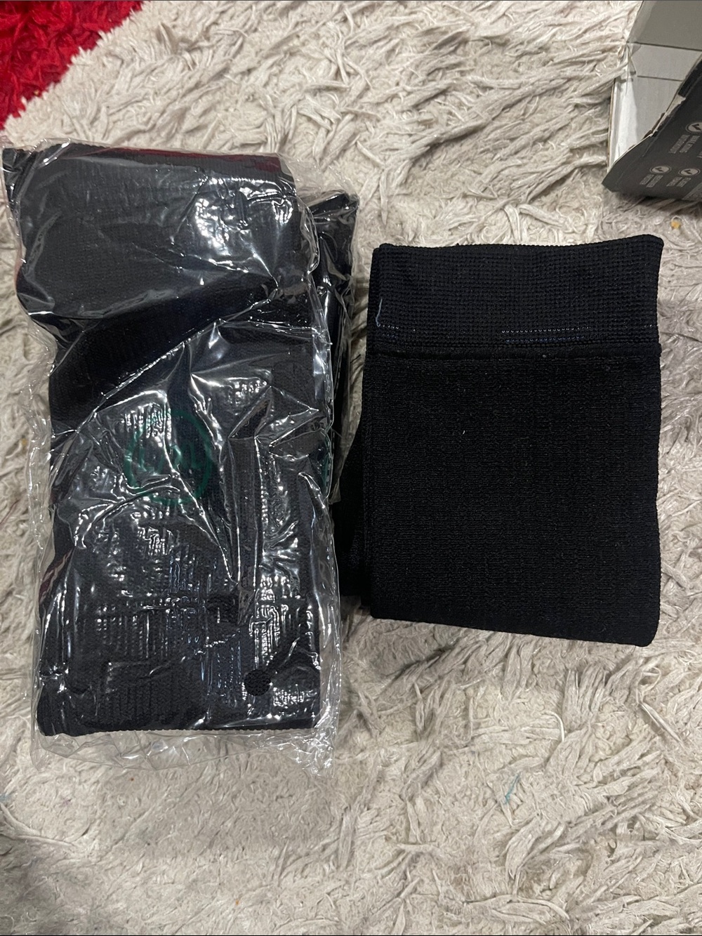Men's Black Crew Socks - Pack